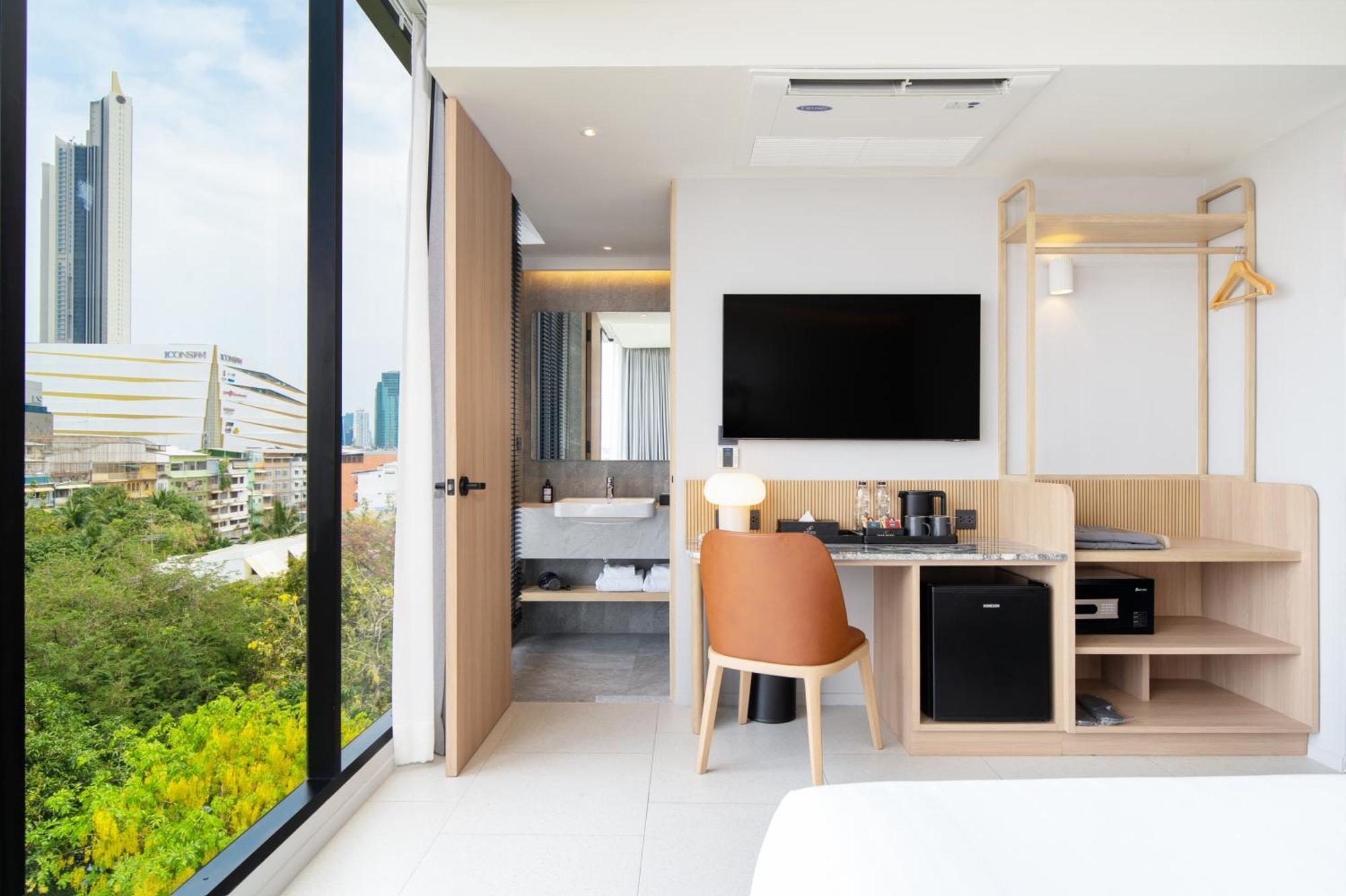 Saan Hotel Sathorn Bangkok Eksteriør bilde